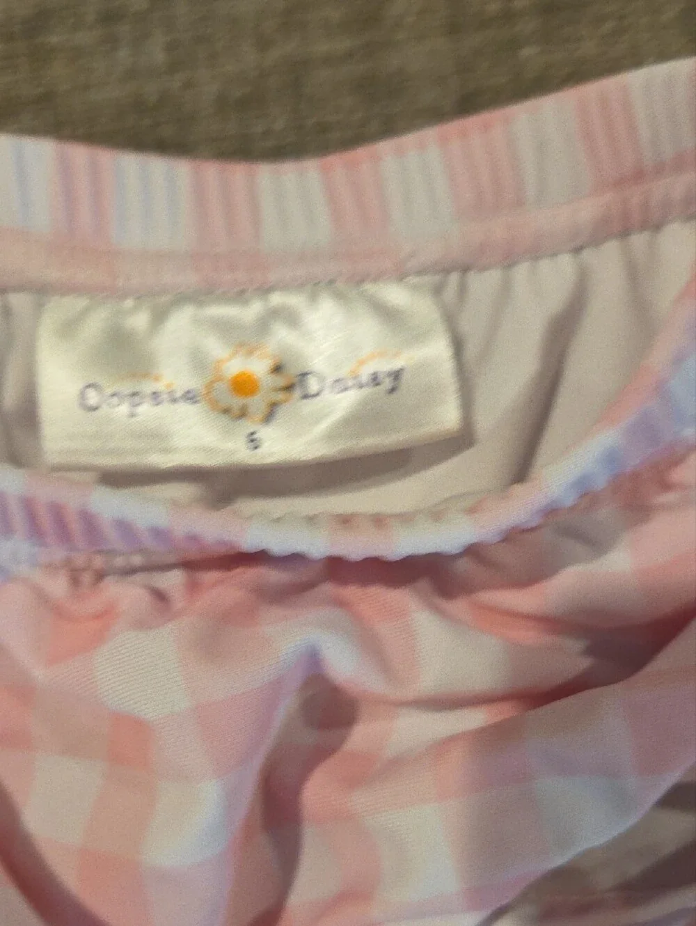Daisy Kids Long-Sleeve Rashguard Set - Blue, Pink & Orange